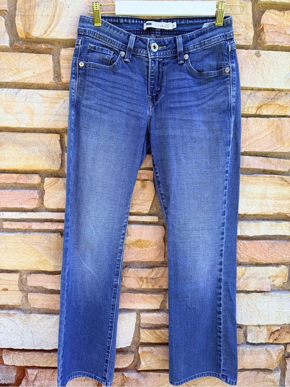 Classic Levi’s 529 Curvy boot Cut Women's Blue Denim Jeans Size 6